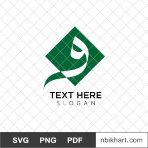 Arabic alphabet letter waw, شعار حرف الواو Arabic alphabet letter waw, شعار حرف الواو